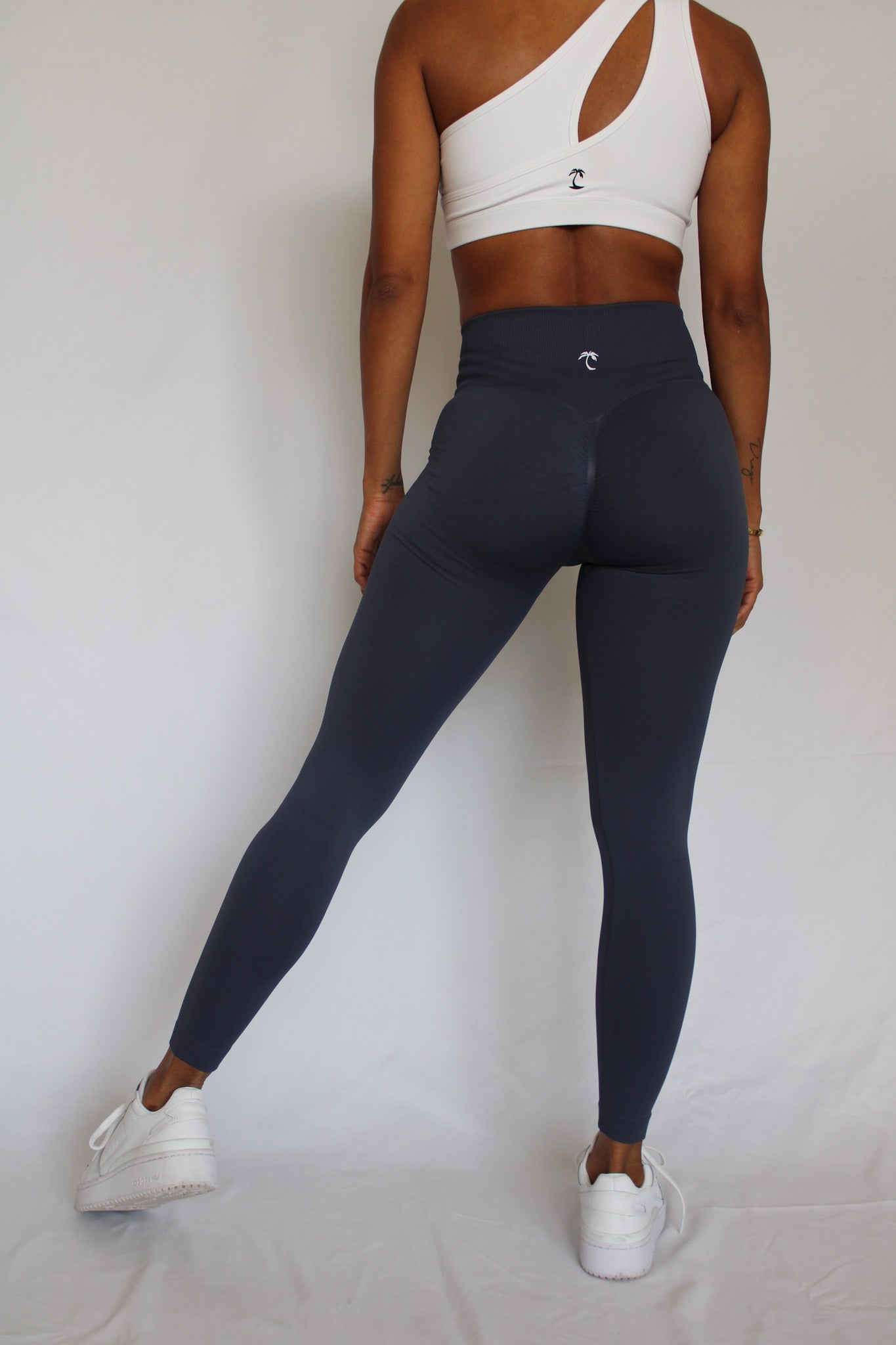Seamless leggings PUSH UP modeling and slimming, SUNNY K113 dusty